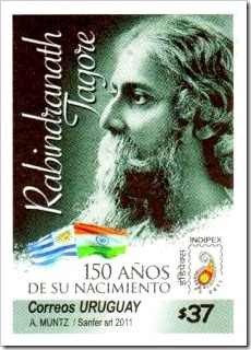 Tagore-uruguay-stamp